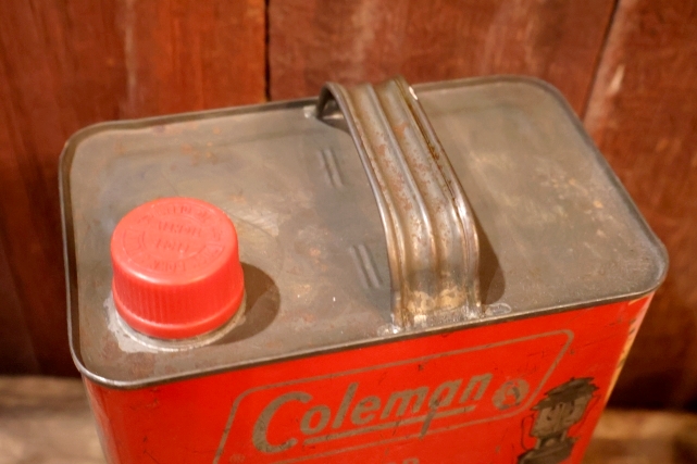 画像9: dp-250804-05 Coleman 1970's 1 U.S. GALLON GASOLINE CAN