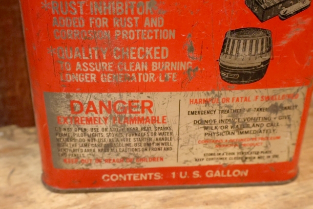 画像4: dp-250804-05 Coleman 1970's 1 U.S. GALLON GASOLINE CAN