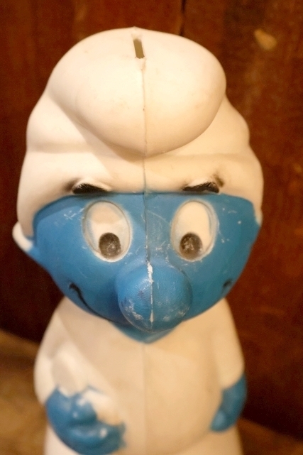 画像2: ct-250404-10 Smurf / 1980's Plastic Coin Bank