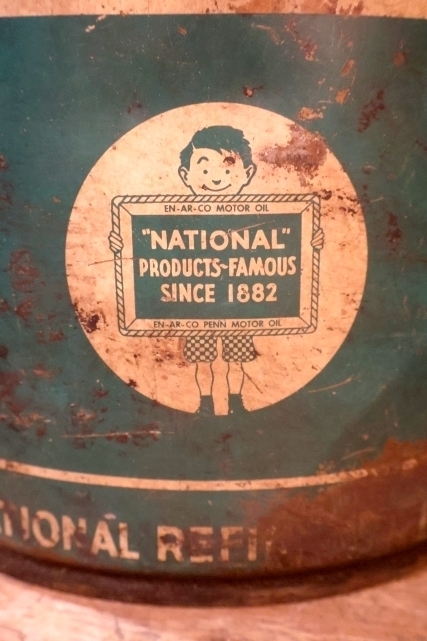 画像2: dp-250618-53 THE NATIONAL REFINING COMPANY 1940's 5 U.S. GALLONS MOTOR OIL CAN