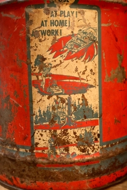 画像5: dp-250618-54 Van Camp 1940's 5 U.S. GALLONS OIL CAN