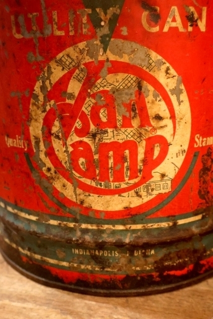 画像2: dp-250618-54 Van Camp 1940's 5 U.S. GALLONS OIL CAN