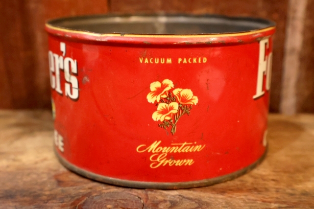 画像4: dp-241106-39 Folger's COFFEE VINTAGE TIN CAN