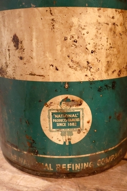 画像4: dp-250618-53 THE NATIONAL REFINING COMPANY 1940's 5 U.S. GALLONS MOTOR OIL CAN