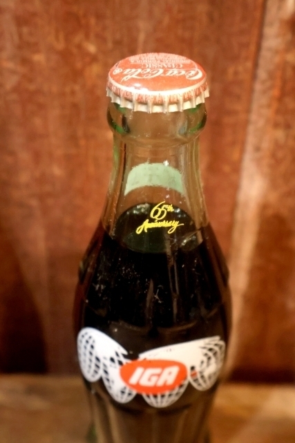 画像3: dk-092 IGA 1991 65th Anniversary / Coca-Cola CLASSIC 6.5 FL. OZ. BOTTLE