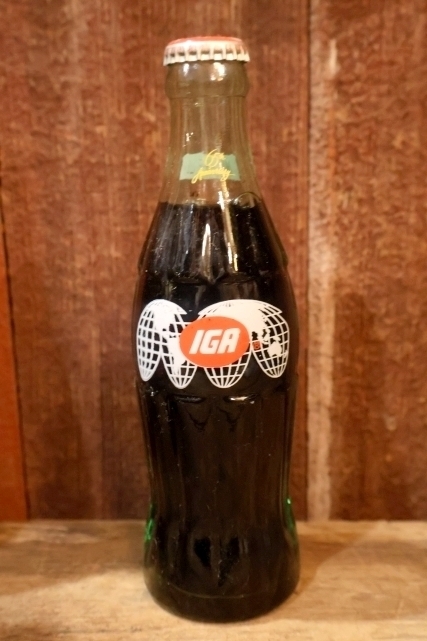 画像1: dk-092 IGA 1991 65th Anniversary / Coca-Cola CLASSIC 6.5 FL. OZ. BOTTLE