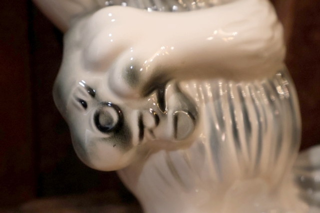 画像4: ct-250701-04 FORD / 1950's-1960's Shaggy Dog Ceramic Coin Bank