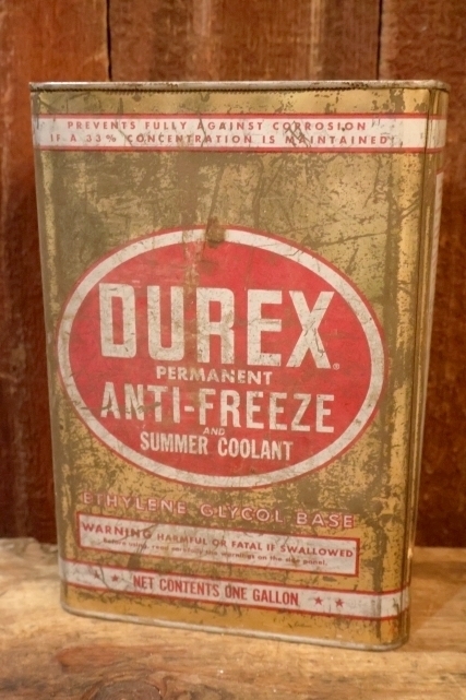 画像1: dp-250618-28 DUREX PERMANENT ANTI-FREEZE 1 U.S. GALLON CAN