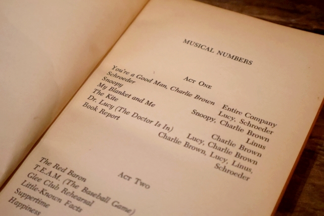 画像5: ct-220801-48 PEANUTS / 1970's Musical Book  "YOU'RE A GOOD MAN, CHARLIE BROWN"