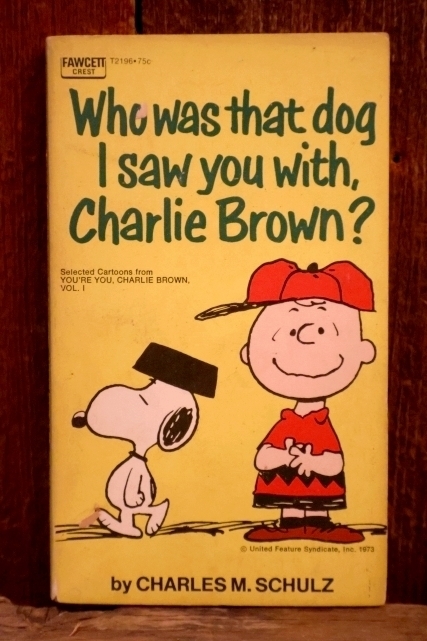 画像1: ct-220801-48 PEANUTS / 1970's Comic "Who was that dog I saw you with,Charlie Brown?"