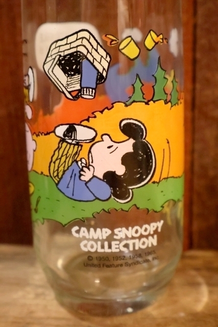 画像4: gt-250618-17 McDonald's / 1983 Camp Snoopy Collection Glass "Linus"