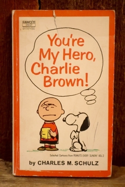 画像1: ct-220801-48 PEANUTS / 1960's Comic "You're My Hero, Charlie Brown!"