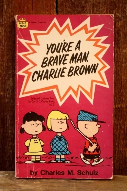 画像1: ct-220801-48 PEANUTS / 1960's Comic "YOU'RE A BRAVE MAN ,CHARLIE BROWN"
