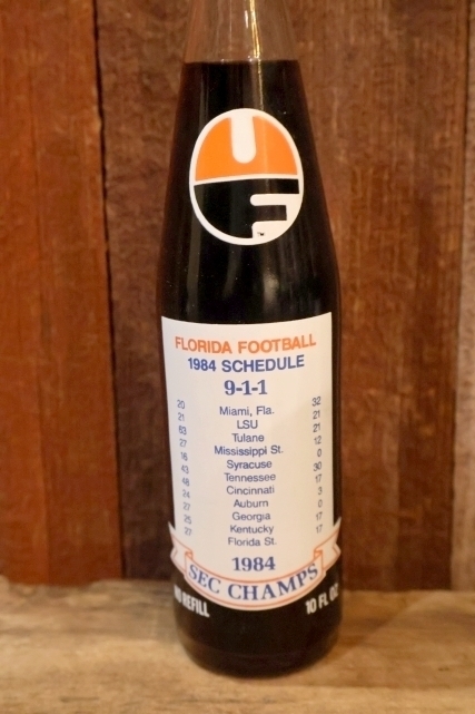 画像3: ck-062 University of Florida / "GATORS" 1984 SEC CHAMPION Coca-Cola Bottle