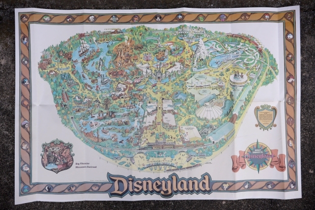 画像1: ct-250930-12 Disneyland 1979 Map Poster