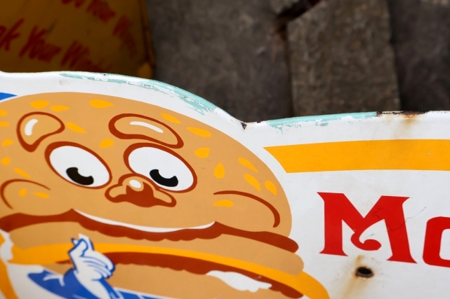 画像4: ct-251008-07 McDonald's / Setmakers, Inc. 1980 "McDONALDLAND PLAYLAND REGULATIONS" Porcelain Sign