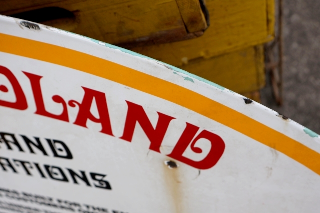 画像5: ct-251008-07 McDonald's / Setmakers, Inc. 1980 "McDONALDLAND PLAYLAND REGULATIONS" Porcelain Sign