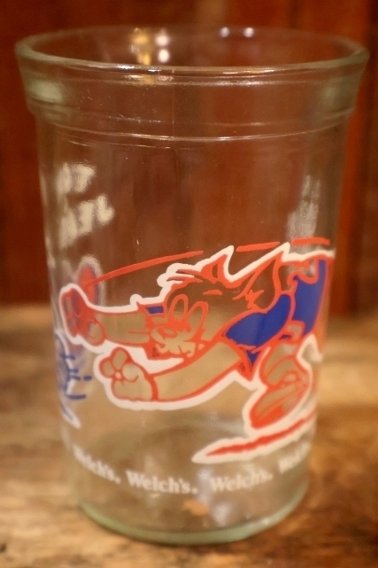 画像3: gt-250618-17 TOM & JERRY / 1991 Welch's Glass "FOOTBALL"