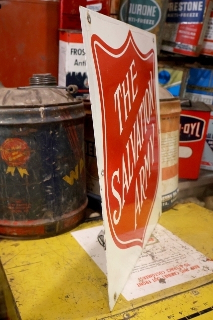 画像7: dp-251008-46 THE SALVATION ARMY 1950's Porcelain Sign