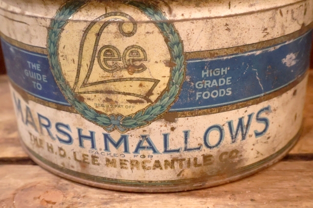 画像4: dp-251008-05 THE H.D. LEE MERCANTILE CO. MARSHMALLOWS CAN