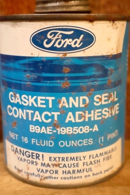 画像2: dp-251008-10 Ford 1960's GASKET AND SEAL CONTACT ADHESIVE 16 FL.OZ. Can