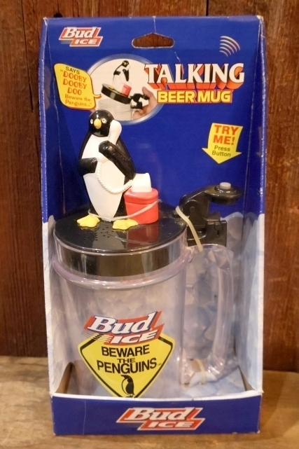画像1: ct-251008-01 Budweiser 1997 Bud ICE TALKING BEER MUG
