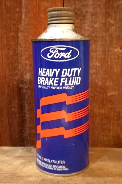 画像1: dp-251008-10 Ford 1980's HEAVY DUTY BRAKE FLUID 16 FL.OZ. Can