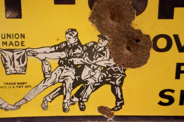 画像5: dp-251008-22 SWEET-ORR 1920's-1930's Porcelain Sign