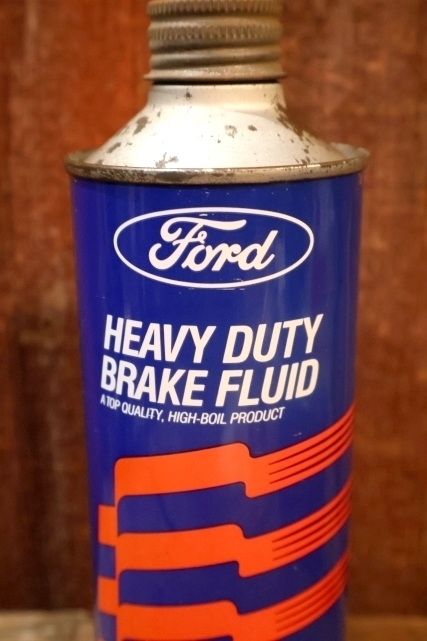 画像2: dp-251008-10 Ford 1980's HEAVY DUTY BRAKE FLUID 16 FL.OZ. Can