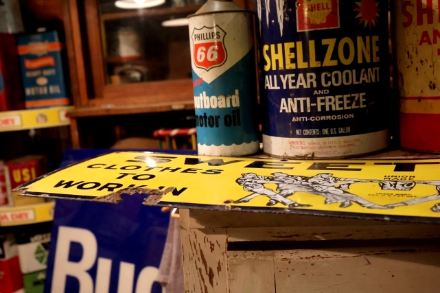 画像15: dp-251008-22 SWEET-ORR 1920's-1930's Porcelain Sign