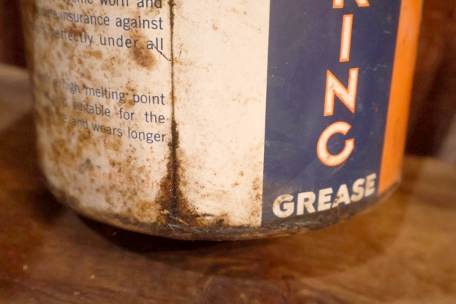 画像7: dp-251008-87 KING OIL COMPANY 1940's-1950's Auto-King GREASE 5 LBS. CAN