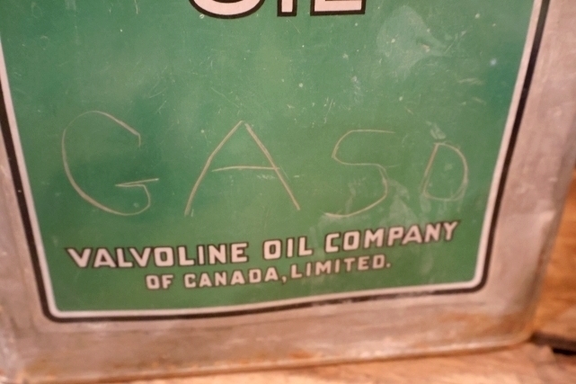 画像4: dp-251008-87 VALVOLINE 1930's 4 IMPERIAL GALLONS OIL CAN