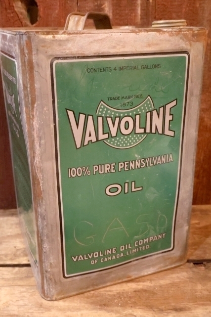 画像3: dp-251008-87 VALVOLINE 1930's 4 IMPERIAL GALLONS OIL CAN