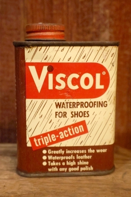 画像1: dp-251008-87 VISCOL WATERPROOFING FOR SHOES  6 OZS. CAN