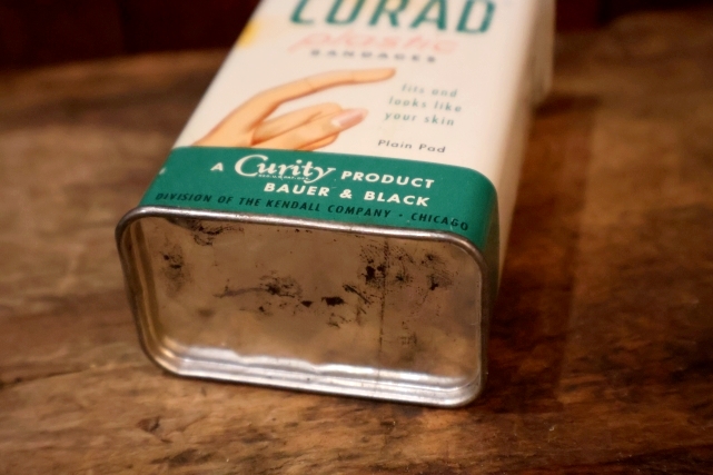 画像8: dp-251008-87 CURAD PLASTIC BANDAGES 1960's TIN CAN