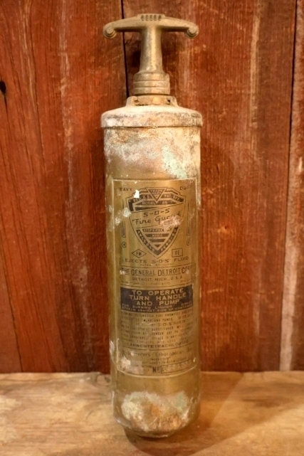 画像2: dp-251008-27 THE GENERAL DETROIT CORP 1950's S-O-S Fire Guard MODEL 85 Fire Extinguisher