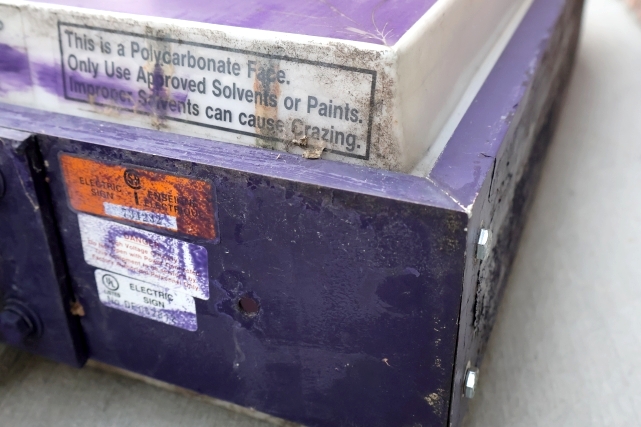 画像18: dp-251008-19 【店頭ピックのみ・発送不可】TACO BELL 1990's-2000's Drive-Thru "Enter" Sign