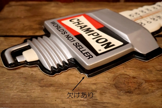 画像6: dp-251008-49 CHAMPION SPARK PLUGS 1960's-1970's Thermometer