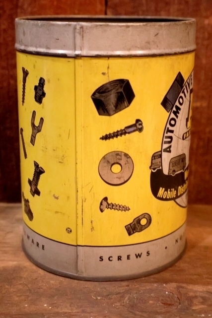 画像6: dp-251010-13 AUTOMOTIVE HARDWARE CO. 1940's-1950's AH FASTENERS TIN CAN (E)