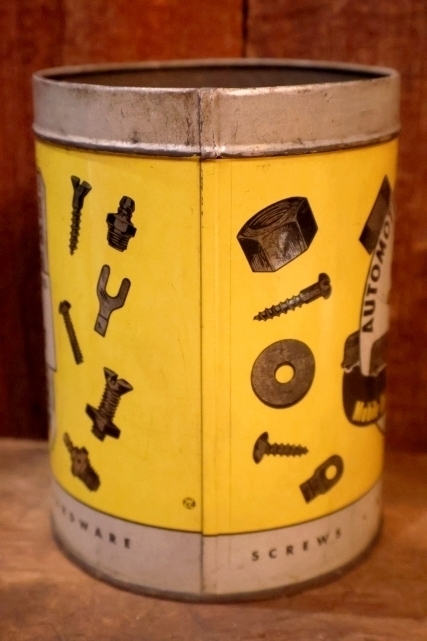 画像6: dp-251010-11 AUTOMOTIVE HARDWARE CO. 1940's-1950's AH FASTENERS TIN CAN (C)