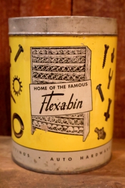 画像4: dp-251010-11 AUTOMOTIVE HARDWARE CO. 1940's-1950's AH FASTENERS TIN CAN (C)