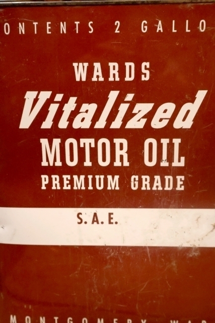 画像2: dp-251008-87 WARDS Vitalized MOTOR OIL 2 U.S. GALLONS CAN