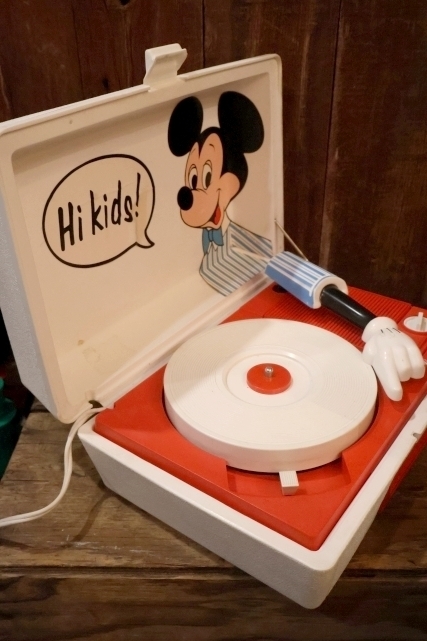 画像6: ct-251105-43 Mickey Mouse / Concent Hall 1960's-1970's Record Player