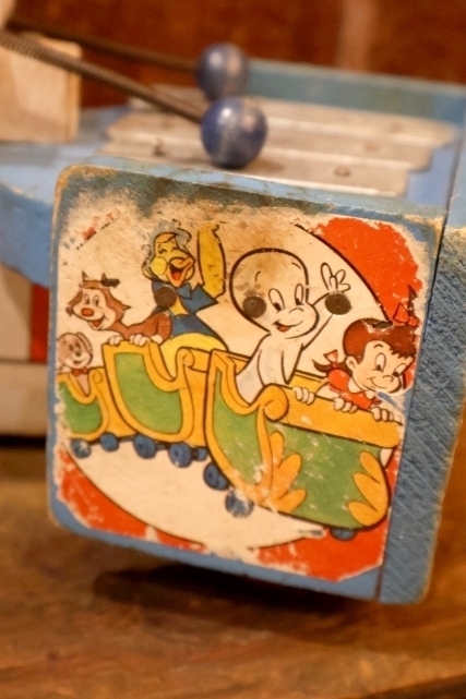 画像7: ct-251105-52 Casper / The American Pre-School Toy 1962 Musical Pull Toy