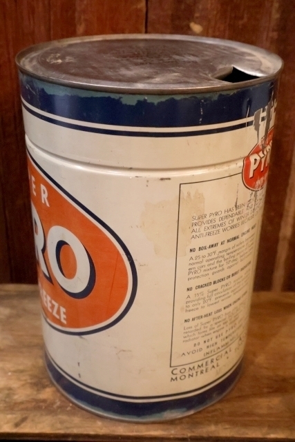 画像6: dp-251008-63 SUPER PYRO 1950's ANTI-FREEZE ONE IMPERIAL GALLON CAN