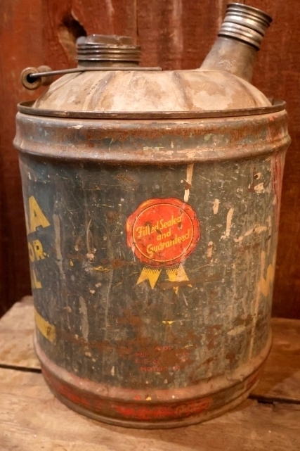 画像5: dp-251008-85 WANDA 1940's-1950's MOTOR OIL 5 U.S. GALLONS CAN