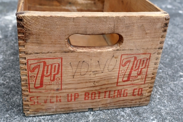 画像6: dp-250701-08 7 Up / 1960's-1970's Wood Crate Box