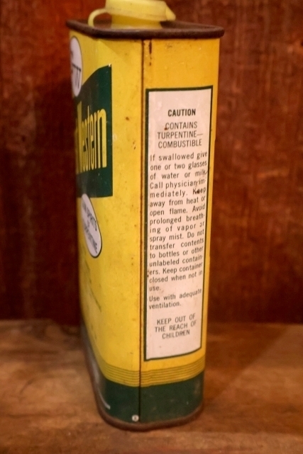 画像4: dp-251008-87 GREAT WESTERN GUM SPIRUTS OF TURPENTINE 1 PINT CAN