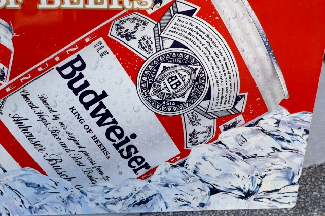 画像6: dp-251008-16 Budweiser 1980's Metal Sign