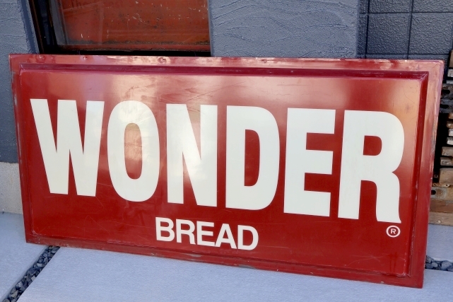 画像1: dp-240508-65 【※店頭ピックのみ】WONDER BREAD 1990's-2000's Store Sign
